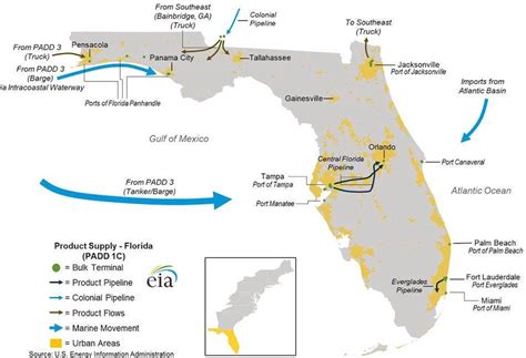 Gulf Intracoastal Waterway Map Florida Map Of World - Bank2home.com