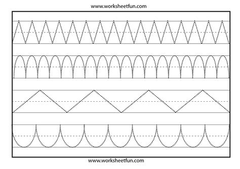 Heartwarming Preschool Line Tracing Worksheets Free Printable Mental Health