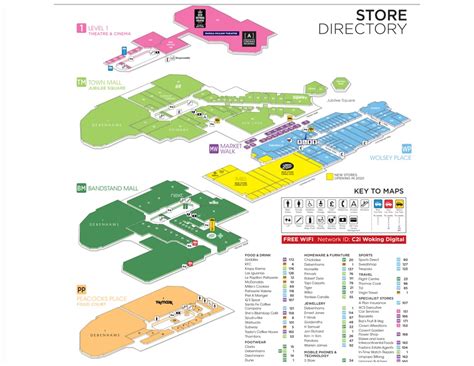 Woking Shopping Centre - 91 stores (shopping centre in Woking, South ...