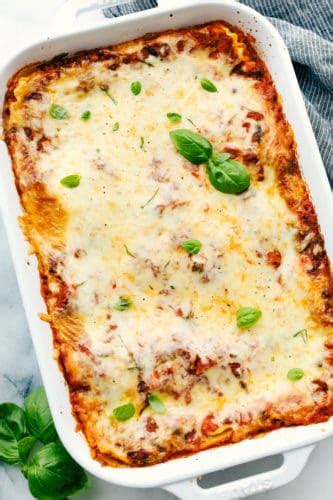 How to Make Vegetarian Lasagna Step by Step | The Recipe Critic