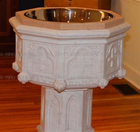 Baptismal-Fonts-New - New Hand Carved Marble Baptismal Font