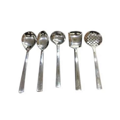 Stainless Steel Serving Spoon Set at Rs 180/set | Stainless Steel Serving Spoons in Mumbai | ID ...