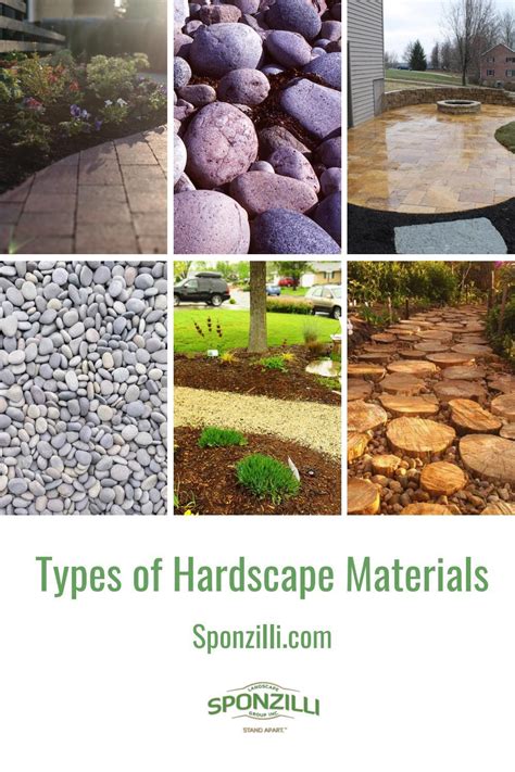 Types of Hardscape Materials by Sponzilli Landscape Group - Issuu