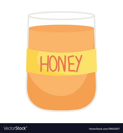 Honey bottle icon Royalty Free Vector Image - VectorStock