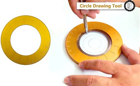 Amazon.com: Circle Drawing Maker Tool, Adjustable Circle Drawing Tool ...