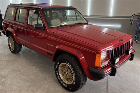 No Reserve: 1990 Jeep Cherokee Limited 4x4 for sale on BaT Auctions ...