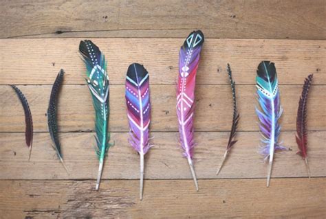 53 Clever Feather Craft Ideas