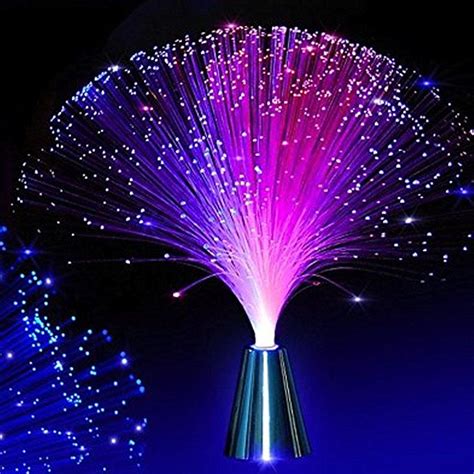 Fiber Optic Lamp - Fiber Optic Centerpieces | Night light lamp, Led night light, Lamp light