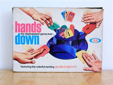 Vintage Hands Down Board Game Original 1964 by smilehood on Etsy