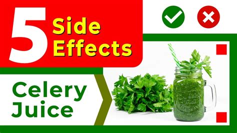 5 Side Effects of Celery Juice Celery juice has become - YouTube