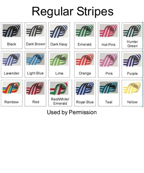 Free Digital Color Chart -- The Ribbon Retreat