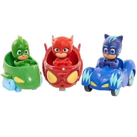 PJ Masks Mini Vehicle 3-Pack, Vehicles, Ages 3 Up, by Just Play - Walmart.com - Walmart.com