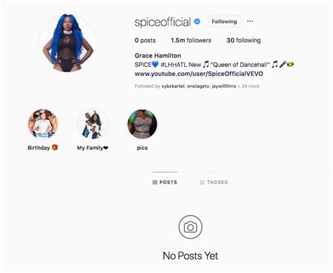 Spice Delete Wipes Instagram Clean Amidst Vybz Kartel Shenseea ...