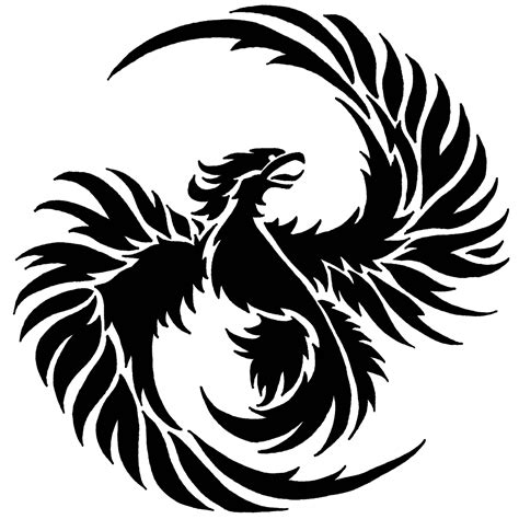 Phoenix Bird 2 Stencil | SP Stencils Tatoo Art, Tattoo Drawings, Body ...