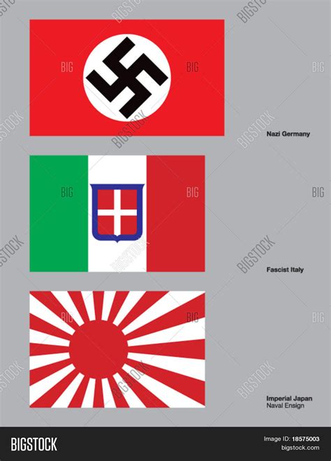 Axis Powers Wwii Flags