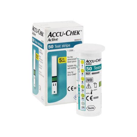 ACCU CHEK ACTIVE STRIPS 50S | Super Health