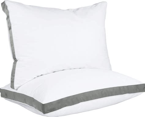 Amazon.com: Utopia Bedding Gusseted Pillow (2-Pack) Premium Quality Bed ...