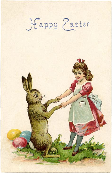 28 Easter Bunny Images (Free Pictures)! - The Graphics Fairy