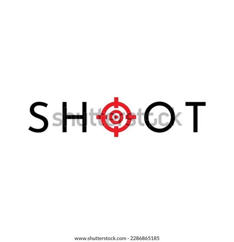 Shooting Target Logo Design Concept Stock Vector (Royalty Free ...