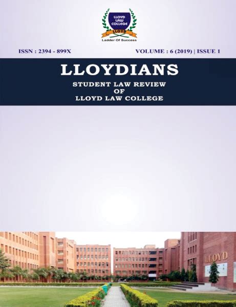 Lloyd Law College | Publications