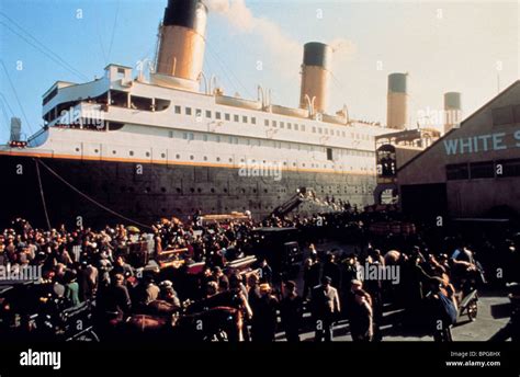 SOUTHAMPTON DOCK SCENE TITANIC (1997 Stock Photo, Royalty Free Image ...