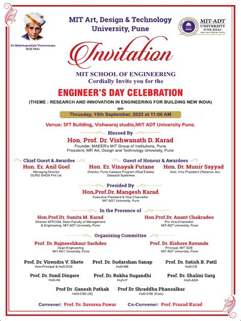 Engineers Day Invitation Final1 | PDF