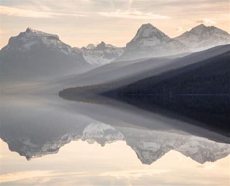 Sunrise Reflection in Lake McDonald