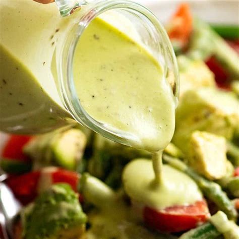 Creamy Avocado Salad Dressing | RecipeTin Eats