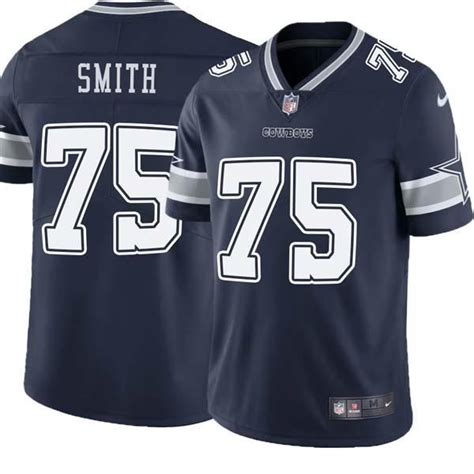 Daryle Smith Cowboys Jersey Custom Sewn-on Patch Men Women Youth Navy Man S