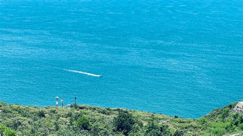 Aerial View of a Coast and Blue Water · Free Stock Photo