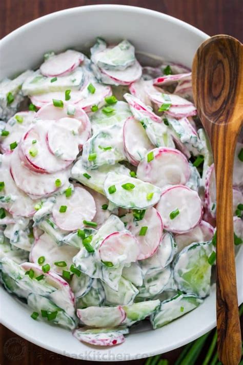 Cucumber Radish Salad Recipe (VIDEO) - NatashasKitchen.com