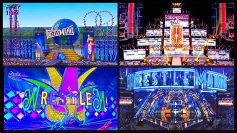 TOP 10 WRESTLEMANIA STAGE DESIGNS! - YouTube