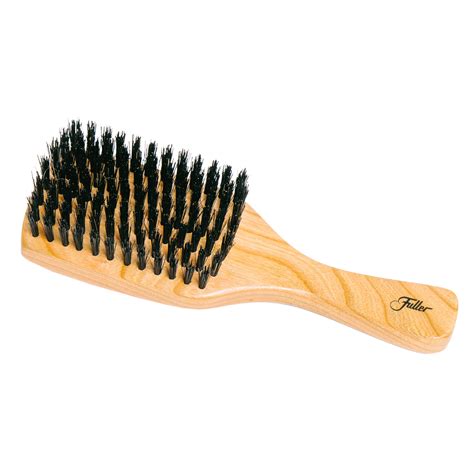 Cherry Club Wood Hairbrush with Natural Boars Hair Bristles - Hair Brushes — Stanley Home Products