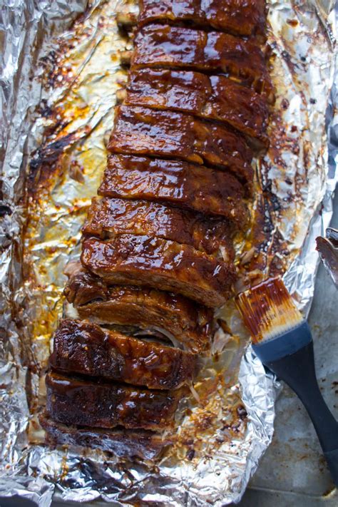 pork bbq ribs oven baked