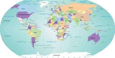 Free Vector World Maps