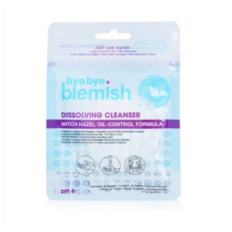 Bye Bye Blemish Dissolving Cleanser 50sheets, 50sheets - Kroger