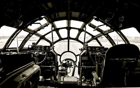 "B-29 Bomber Cockpit" by Amy McDaniel | Redbubble