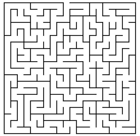 Free Printable Easy Maze Puzzles