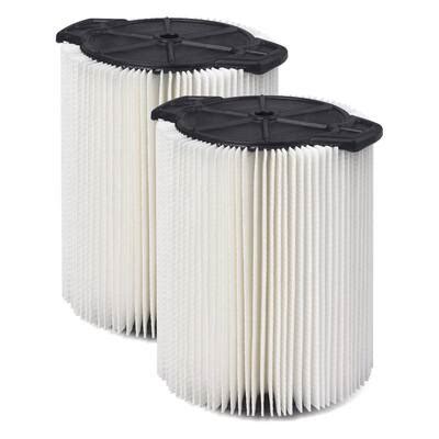 RIDGID Wet/Dry Vacuum Filters for Select RIDGID Models (2-Pack)-VF4200 - The Home Depot