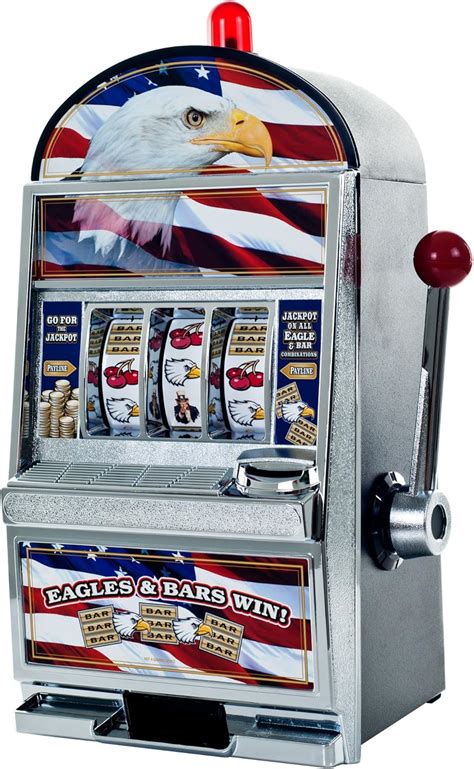 Trademark Poker American Eagle Slot Machine Bank : Amazon.ca: Toys & Games