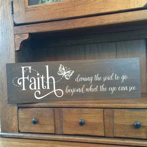 Faith Sign Christian Sign Inspirational Sign Christian - Etsy