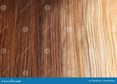 Strands of Different Color Hair Stock Image - Image of closeup, barber: 129225165