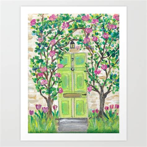 doorway Art Print by rhianna01 | Society6