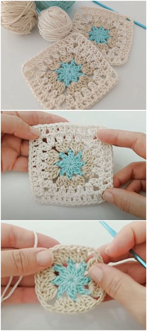 How To Crochet Super Easy Granny Square - Crochet Ideas