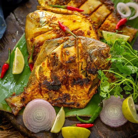 Pomfret Fry Recipe (Step by Step + Video) - Whiskaffair