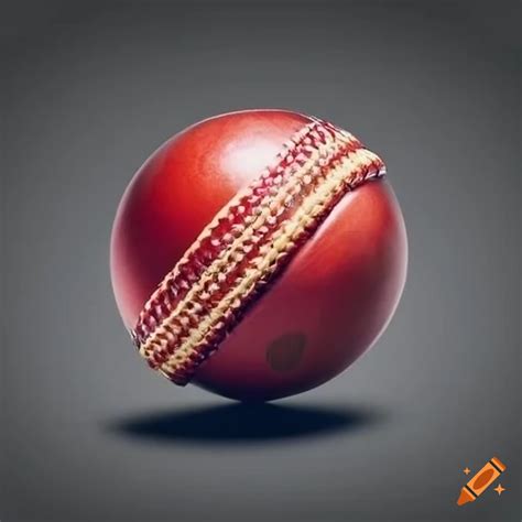 Cricket ball on Craiyon