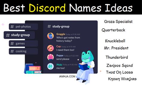 350+ Best Discord Names Ideas - Good, Cool, Funny, Invisible