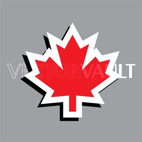 Buy vector canadian maple leaf royalty-free vectors - vectorvault