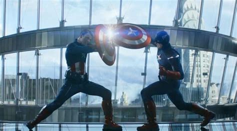 Captain America vs Captain America hand-to-hand combat scene in Endgame | Marvel photo, Avengers ...