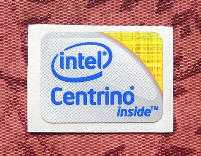 Intel Centrino Inside Sticker 15.5 x 21mm 2009 Version Logo USA Seller ...